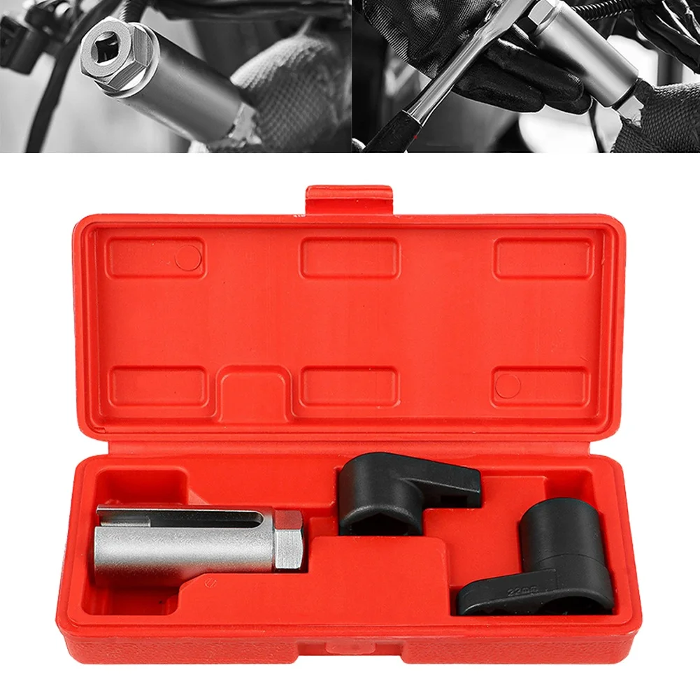 3x Oxygen Sensor Wrench Kit Install Offset Thread Chaser Tool For Socket Removal Socket Thread Chaser Tool
3x Oxygen Sensor Wrench Kit Install Offset Thread Chaser Tool For Socket Removal Socket Thread Chaser Tool