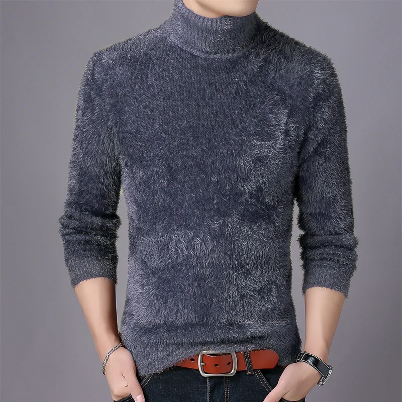 2024 Cashmere Sweater Men New Winter Thick Warm Mens Christmas Sweaters Turtleneck Male Pullovers Fashion Knitwear Pull Homme
2024 Cashmere Sweater Men New Winter Thick Warm Mens Christmas Sweaters Turtleneck Male Pullovers Fashion Knitwear Pull Homme