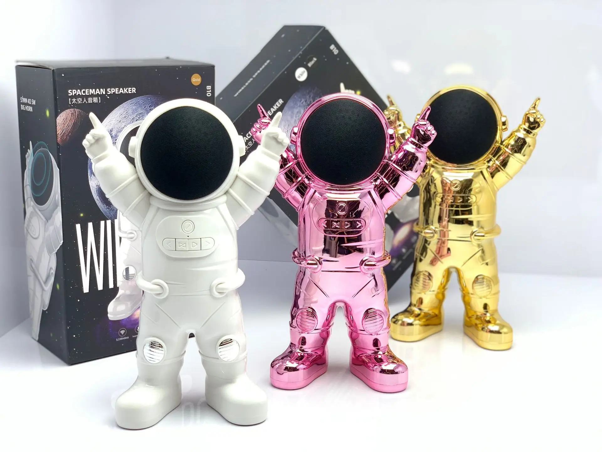 Wireless Bluetooth Computer Speaker,Type C Plug-in Subwoofer Speaker, Home Desktop Decorations, Birthday Gift Astronaut Speaker
Wireless Bluetooth Computer Speaker,Type C Plug-in Subwoofer Speaker, Home Desktop Decorations, Birthday Gift Astronaut Speaker