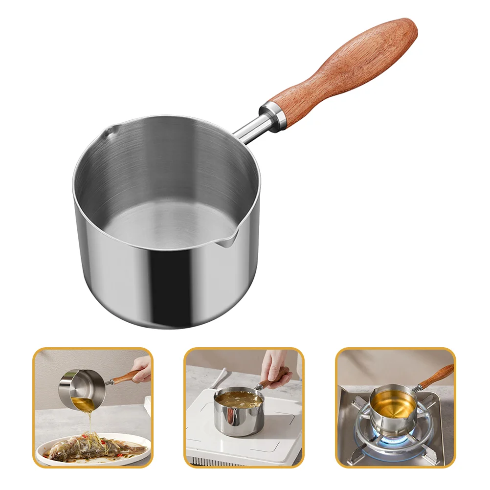 Hot Oil Pan Boil Pot Steaming Small Saucepan Multi-use Pouring Wood Milk Pots For Cooking
Hot Oil Pan Boil Pot Steaming Small Saucepan Multi-use Pouring Wood Milk Pots For Cooking