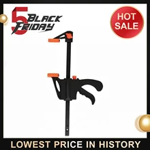 Spreader Work Bar Clamp F Clamp Gadget Tool DIY Hand Speed Squeeze Quick Ratchet Release Clip Kit 4 Inch Wood Working
Spreader Work Bar Clamp F Clamp Gadget Tool DIY Hand Speed Squeeze Quick Ratchet Release Clip Kit 4 Inch Wood Working