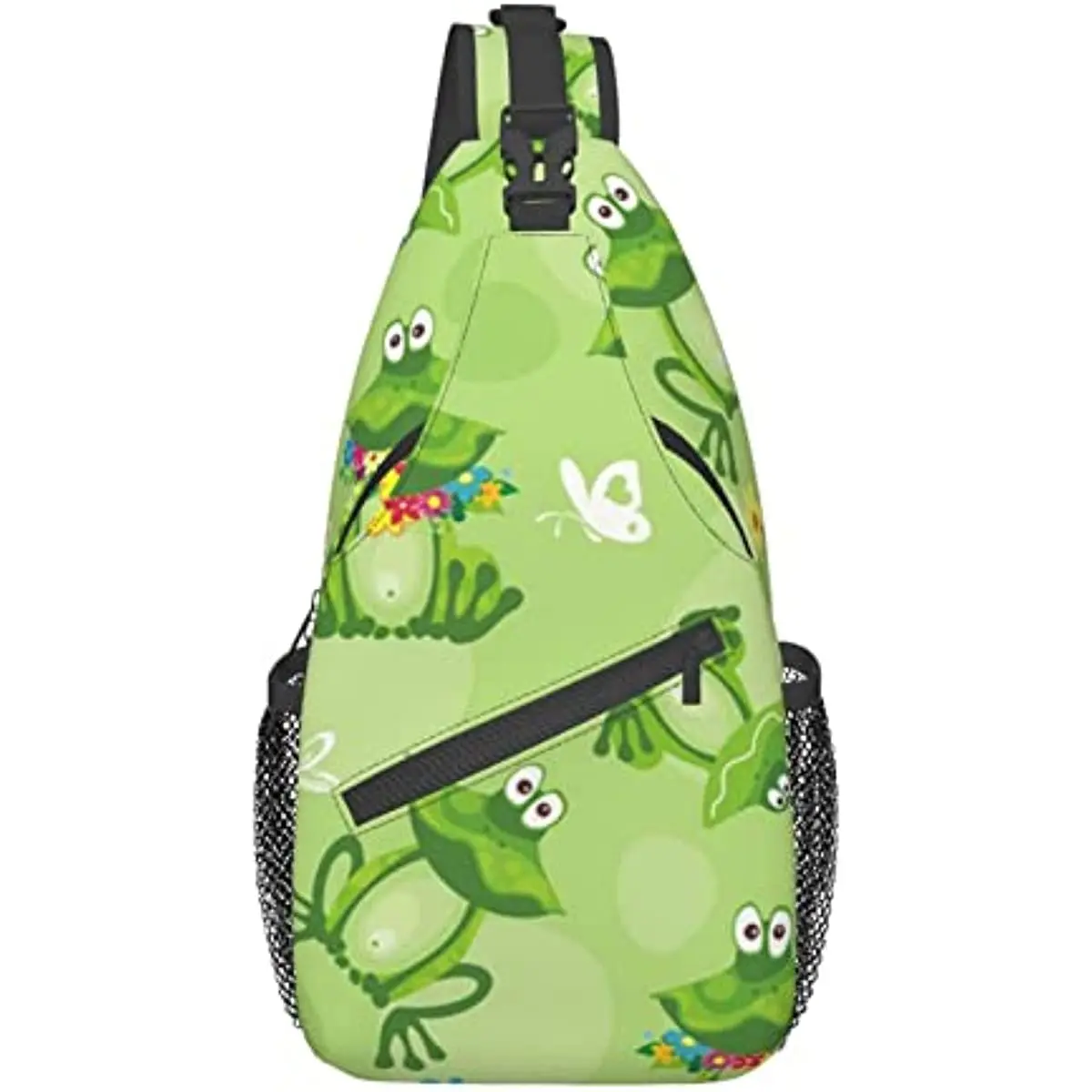 Funny Frog Pattern Print Sling Backpack For Men And Women Crossbody Chest Bag Travel Hiking Daypack
Funny Frog Pattern Print Sling Backpack For Men And Women Crossbody Chest Bag Travel Hiking Daypack