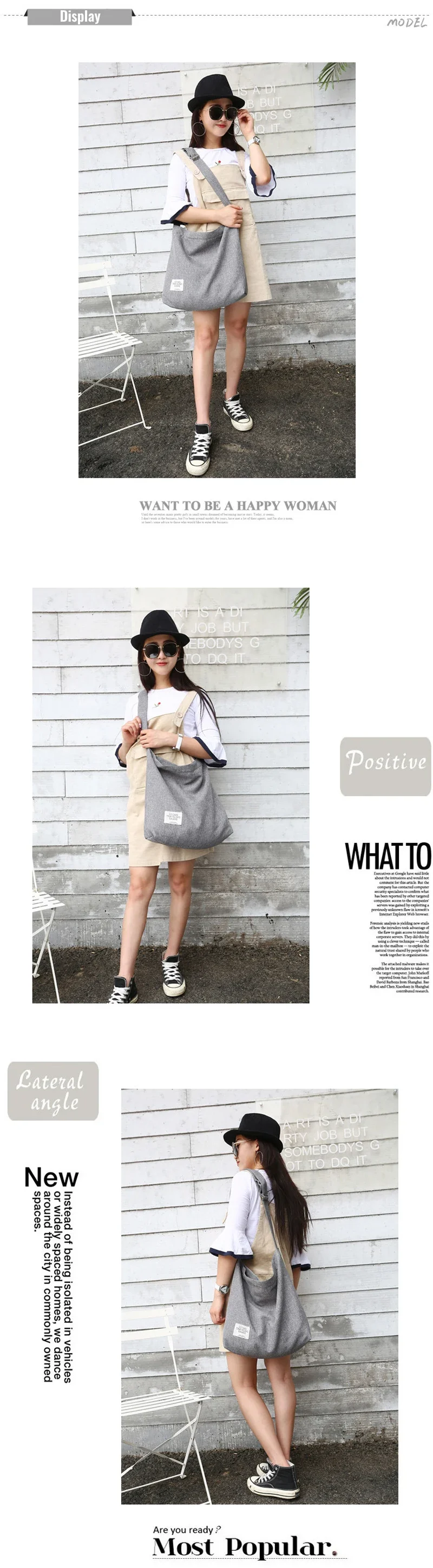 MARKROYAL Shoulder Bag Ladies Messenger Bag Large Capacity Canvas Shopping Bags All-match Simple Student Handbag Dropshipping MARKROYAL Shoulder Bag Ladies Messenger Bag Large Capacity Canvas Shopping Bags All-match Simple Student Handbag Dropshipping