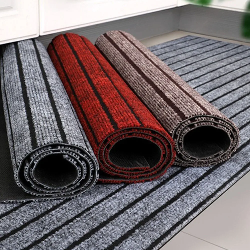 

Rugs Carpets Non-Slip Waterproof Kitchen Door Mat Home Polyester Fiber Floor Rug Carpet Anti-Oil Easy Clean Kitchen Accessories