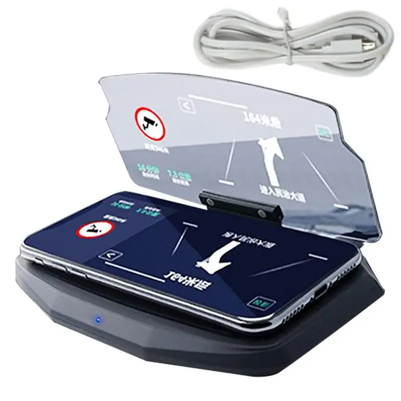 Car Heads Up Display HUD Heads Up Display For Car Wireless Charging Display Stand Speedometer Windshield Electronic Accessories
Car Heads Up Display HUD Heads Up Display For Car Wireless Charging Display Stand Speedometer Windshield Electronic Accessories