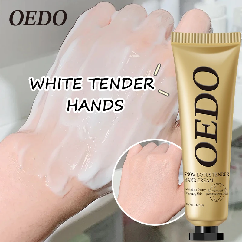 OEDO Snow Lotus Essence Hand Cream Moisturizing Whitening Anti-Dry Crack Frostbite Hand Beauty Care Tools Hand Cream
OEDO Snow Lotus Essence Hand Cream Moisturizing Whitening Anti-Dry Crack Frostbite Hand Beauty Care Tools Hand Cream