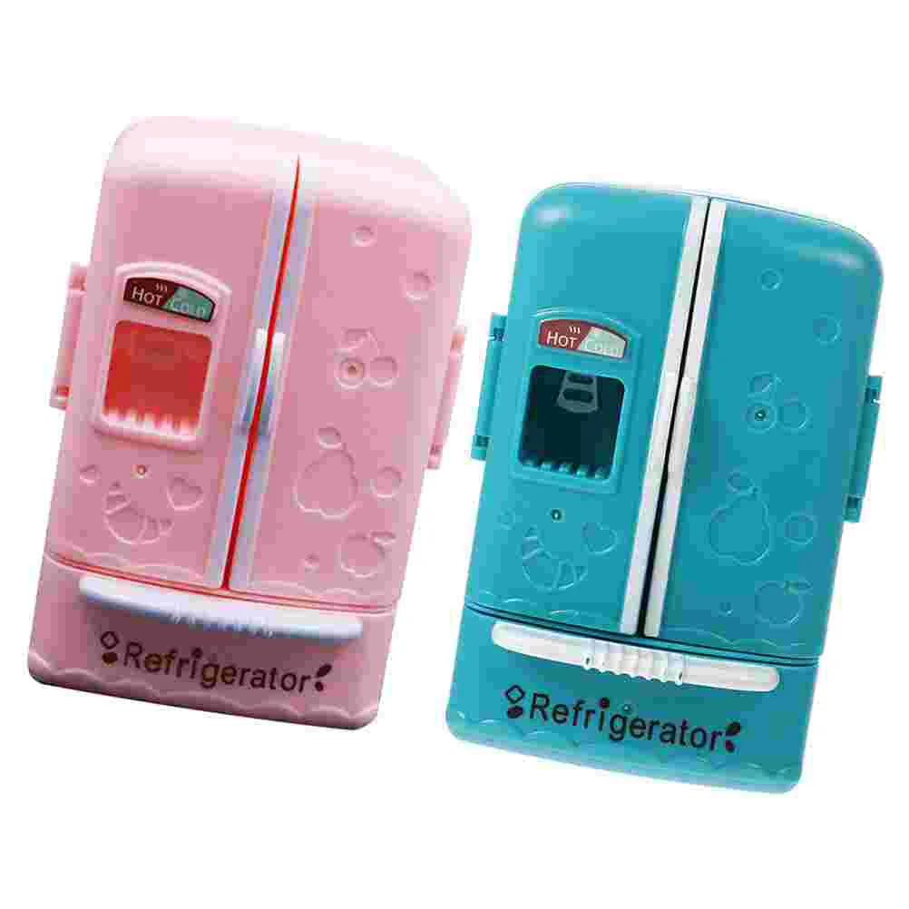 2 Pcs Refrigerator Model Kitchen Miniatures Decor For Crafts Refridgerator House Furniture Dolls Toys
2 Pcs Refrigerator Model Kitchen Miniatures Decor For Crafts Refridgerator House Furniture Dolls Toys