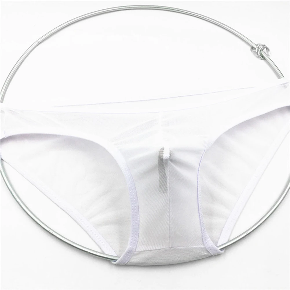 Sexy Low Waist Lingerie Underwear for Men Perspective Mesh Thong Panties with Soft Pouch Available in Multiple Colors
Sexy Low Waist Lingerie Underwear for Men Perspective Mesh Thong Panties with Soft Pouch Available in Multiple Colors