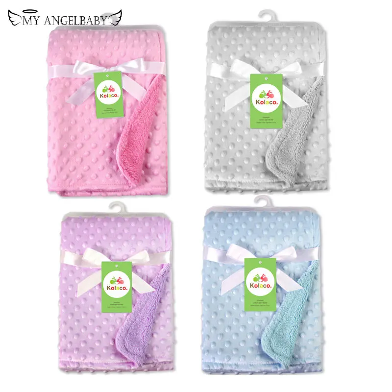 Baby Blanket Swaddling Newborn Thermal Soft Fleece Blanket Winter Solid Bedding Set Cotton Quilt Infant Bedding Swaddle Wrap
Baby Blanket Swaddling Newborn Thermal Soft Fleece Blanket Winter Solid Bedding Set Cotton Quilt Infant Bedding Swaddle Wrap