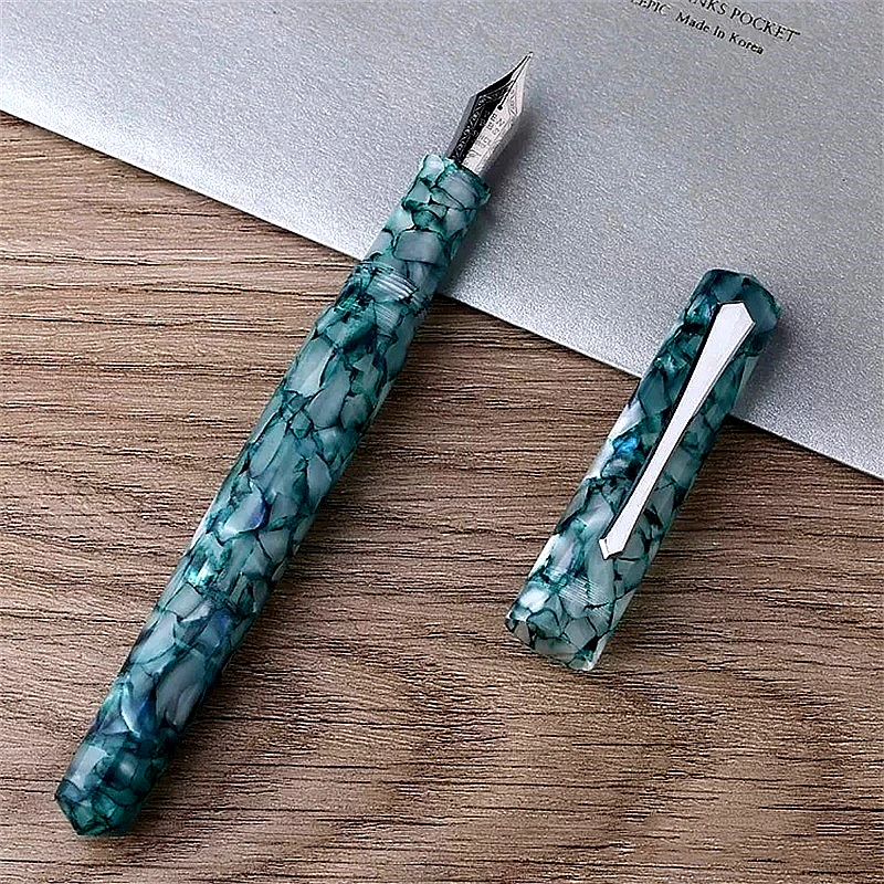 Ручка перьевая Penbbs классическая с акриловой смолой, ручка перьевая с перьевой ручкой f0.5 мм, с футляром, 491
Ручка перьевая Penbbs классическая с акриловой смолой, ручка перьевая с перьевой ручкой f0.5 мм, с футляром, 491