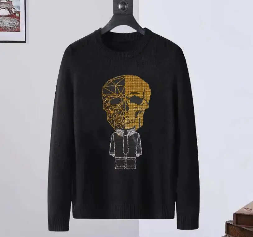 For Mens Pullovers plaid Slim shipping color cotton fashion casual pullover men's Pullover sweater Rhinestones drop
For Mens Pullovers plaid Slim shipping color cotton fashion casual pullover men's Pullover sweater Rhinestones drop