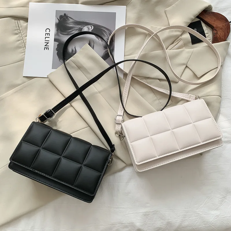Winter Spring Women Lattice Shoulder Bags PU Leather Leisure Female Crossbody Bag Solid Color Purses Handbags Bolsos
Winter Spring Women Lattice Shoulder Bags PU Leather Leisure Female Crossbody Bag Solid Color Purses Handbags Bolsos