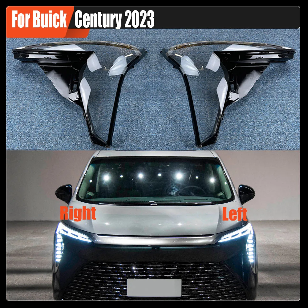 For Buick Century 2023 Front Headlamp Cover Transparent Lampshades Lamp Shell Masks Headlight Shade Lens Plexiglass
For Buick Century 2023 Front Headlamp Cover Transparent Lampshades Lamp Shell Masks Headlight Shade Lens Plexiglass