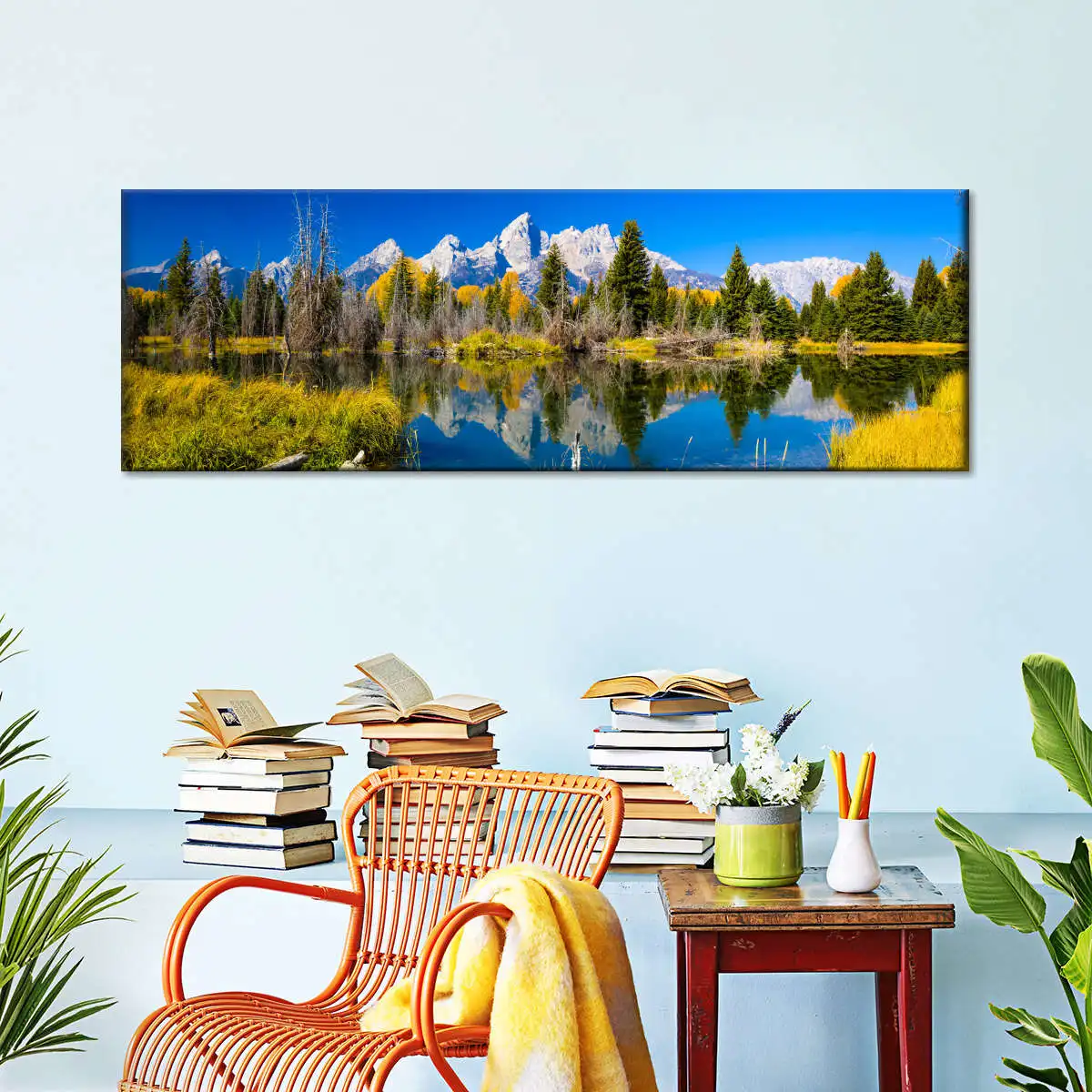 Grand Teton Mountains Panoramic Canvas Print Painting Poster Home Decor Wall Art Decoration Picture For Living Room Sofa
Grand Teton Mountains Panoramic Canvas Print Painting Poster Home Decor Wall Art Decoration Picture For Living Room Sofa