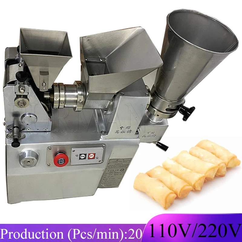 110V Or 220V Commercial Automatic Dumpling Making Machine Stainless Steel Spring Roll
110V Or 220V Commercial Automatic Dumpling Making Machine Stainless Steel Spring Roll