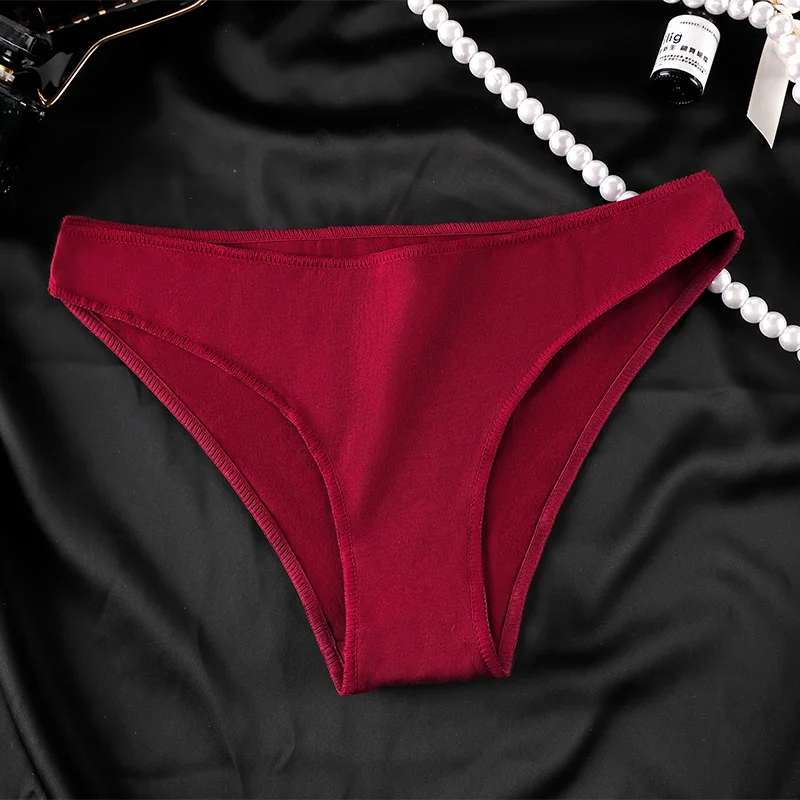 BANNIROU 1Pcs Women's Cotton Panties Briefs Solid Low-Rise Female Panties Ladies Intimates Underwear
BANNIROU 1Pcs Women's Cotton Panties Briefs Solid Low-Rise Female Panties Ladies Intimates Underwear