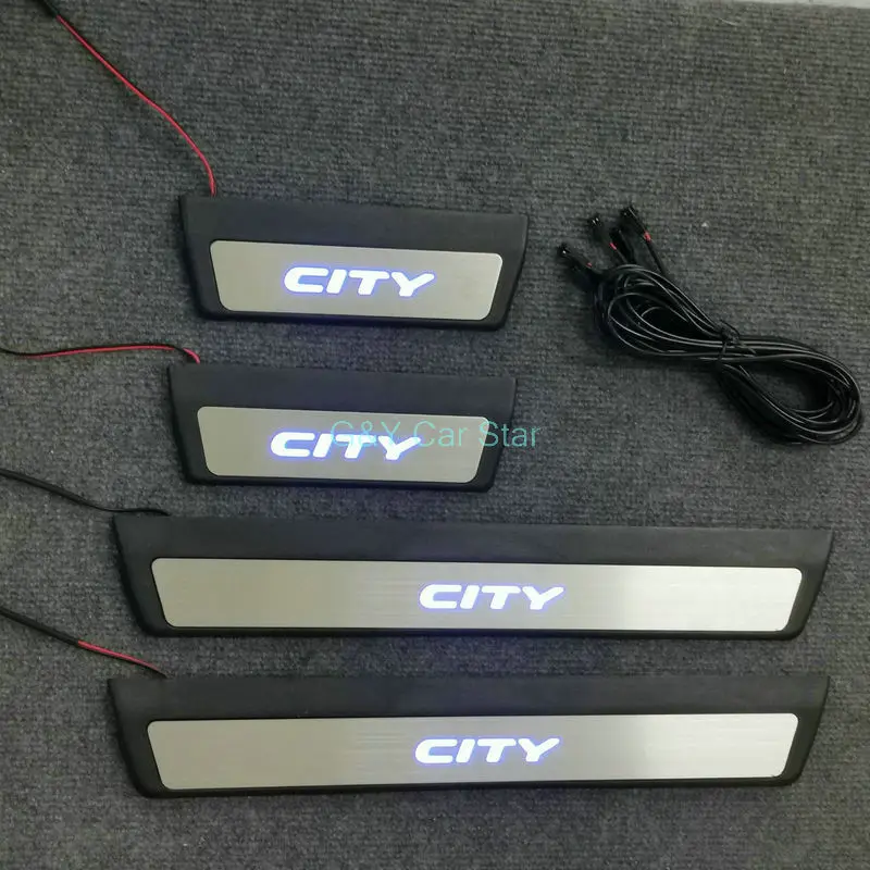 For Honda City 2008-2013 LED Door Sills Door Sill Scuff Plate Guard Sills Protector Trim
For Honda City 2008-2013 LED Door Sills Door Sill Scuff Plate Guard Sills Protector Trim