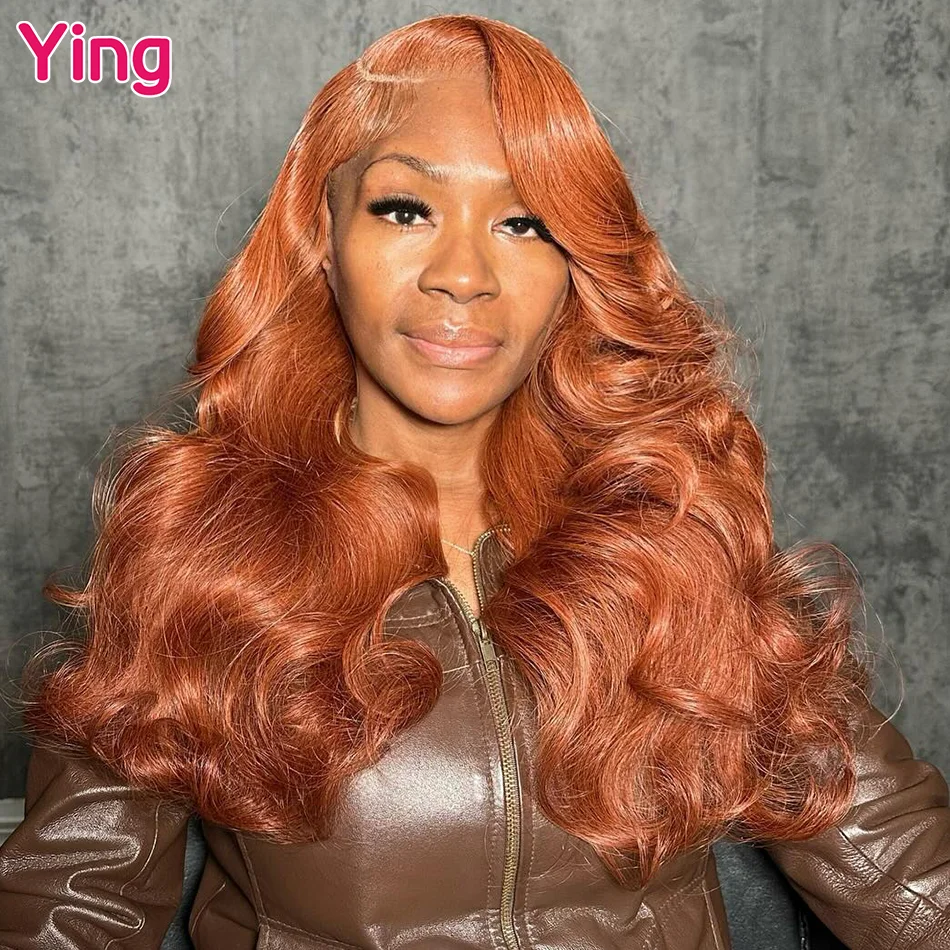 Ying Hair Ginger Orange Colored 200% 13x4 Wear To Go Human Hair 4x6 Glueless Wig Body Wave PrePlucked With Baby Hair
Ying Hair Ginger Orange Colored 200% 13x4 Wear To Go Human Hair 4x6 Glueless Wig Body Wave PrePlucked With Baby Hair