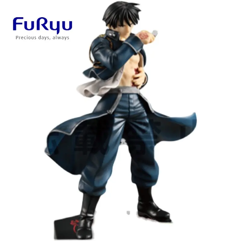 

FuRyu FULLMETAL ALCHEMIST FA Colonel Roy Mustang Figures Models Anime Collectibles Toys Birthday Gifts Dolls Ornaments statue