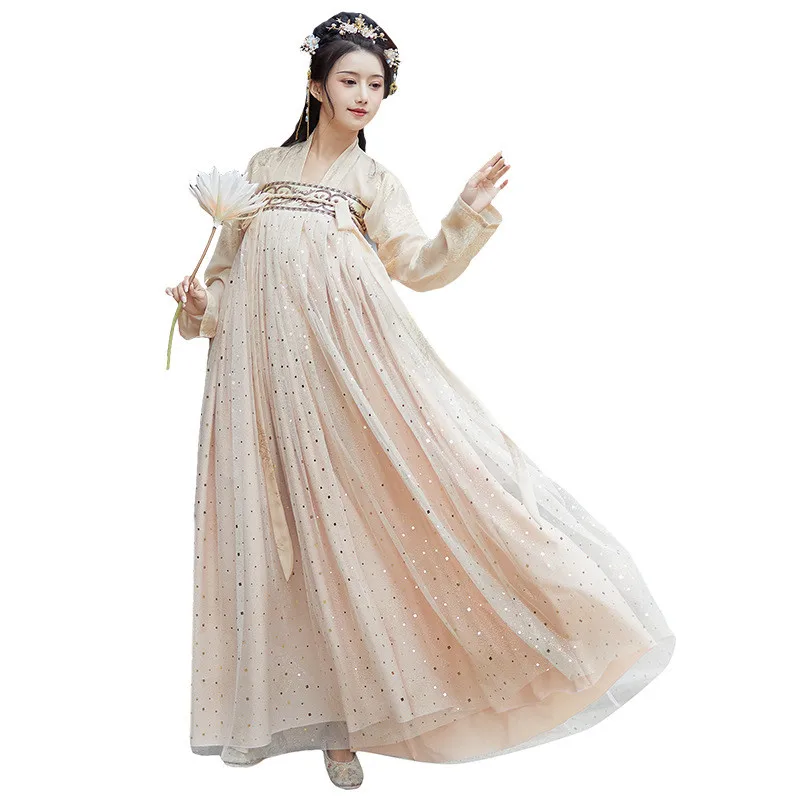 Традиционное женское платье Hanfu, оригинальное платье принцессы с вышивкой, женская красивая одежда династии танцев
Традиционное женское платье Hanfu, оригинальное платье принцессы с вышивкой, женская красивая одежда династии танцев