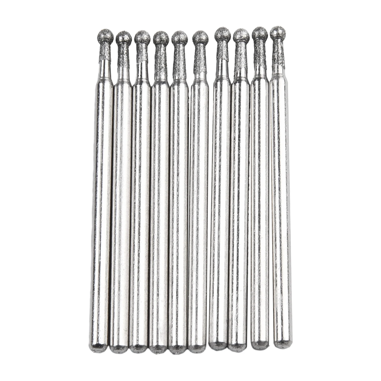 10Pcs 2mm Diamond Coated Drill Bit Spherical Circular Head Drill BitMounted Points Grinding Drill For Tile Jewellery Glass Grind
10Pcs 2mm Diamond Coated Drill Bit Spherical Circular Head Drill BitMounted Points Grinding Drill For Tile Jewellery Glass Grind