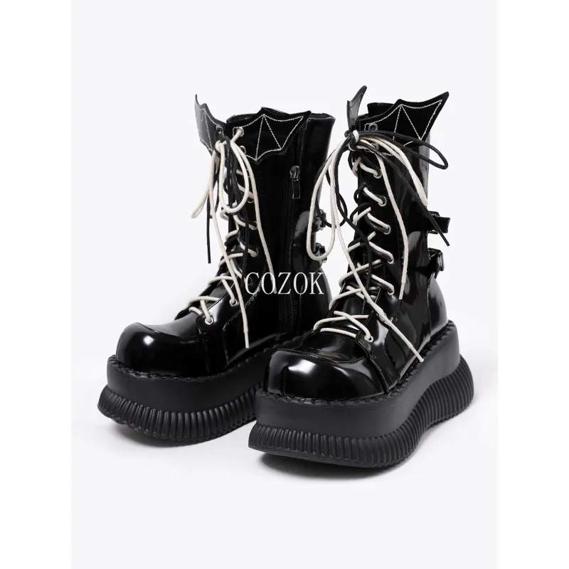 2023 Fashion Original Y2K Demon Spice Girl Punk Knight Boots for Women Martens Shoes
2023 Fashion Original Y2K Demon Spice Girl Punk Knight Boots for Women Martens Shoes