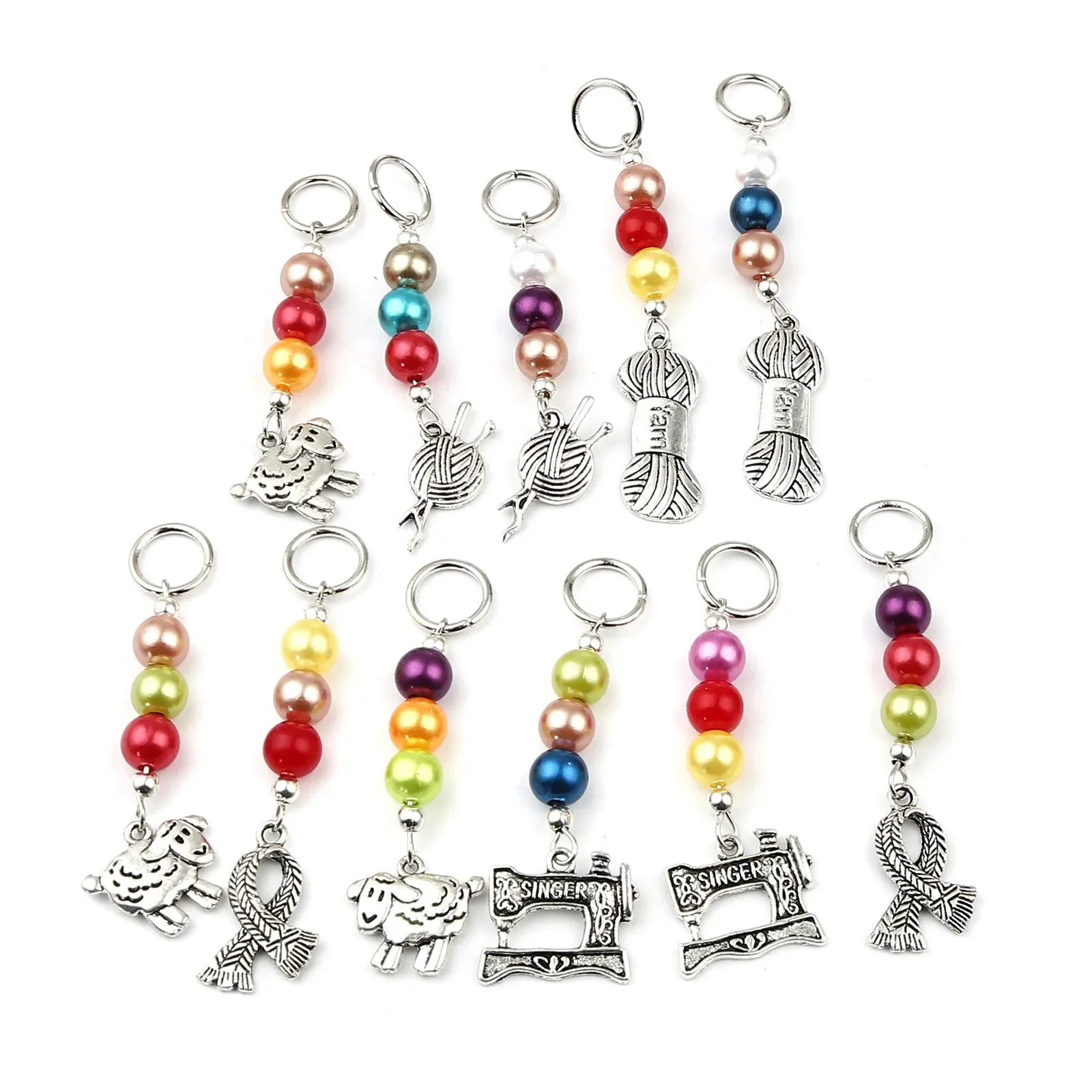 Sheep Yarn Pendants Knitting Stitch Marker Antique Silver Color At Random Color Crochet Locking Needle Clip Knitting Tools
Sheep Yarn Pendants Knitting Stitch Marker Antique Silver Color At Random Color Crochet Locking Needle Clip Knitting Tools