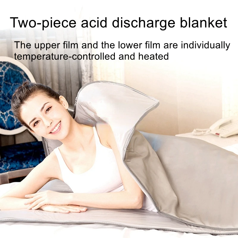 Space massage blanket far-infrared heating sea buckthorn, dampness, cold and acid blanket home beauty salon two-section blanket 
Space massage blanket far-infrared heating sea buckthorn, dampness, cold and acid blanket home beauty salon two-section blanket