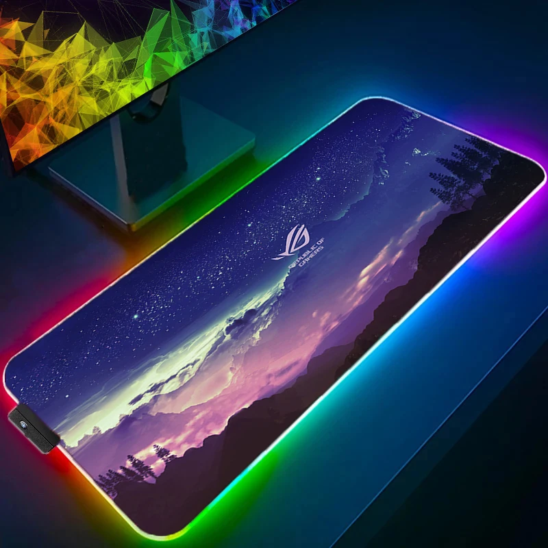 ASUS PC Accessories Computer RGB Mousepad XL Game Keyboard LED Backlit Tapis De Souris Gaming Accessory Soft Desk Mat for CS/LOL
ASUS PC Accessories Computer RGB Mousepad XL Game Keyboard LED Backlit Tapis De Souris Gaming Accessory Soft Desk Mat for CS/LOL