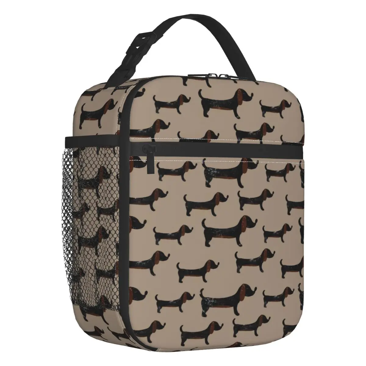 Badger Sausage Dog Lovers Insulated Lunch Bags for Women Dachshund Portable Thermal Cooler Food Lunch Box Kids School Children
Badger Sausage Dog Lovers Insulated Lunch Bags for Women Dachshund Portable Thermal Cooler Food Lunch Box Kids School Children