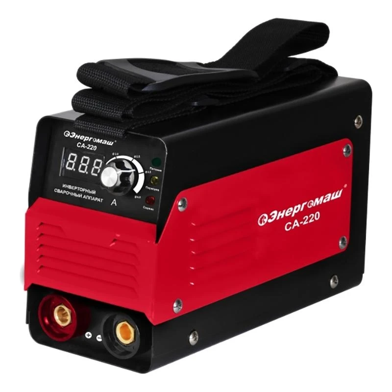 Welding machine Energomash sa-220 (current range 20-210a electrodes from 2 to 4mm display) | Инструменты