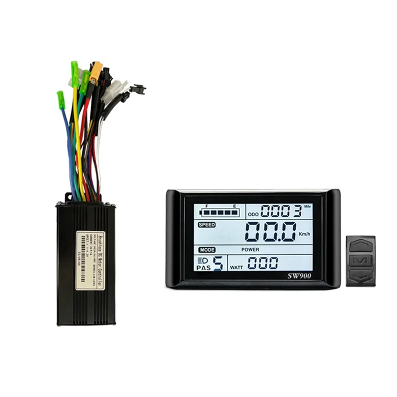 24V 36V 48V 500W 750W Three-Mode 9 Tubes Brushless 26A Controller Throttle Brake Kit with LED SW900 Display E-Bike Parts
24V 36V 48V 500W 750W Three-Mode 9 Tubes Brushless 26A Controller Throttle Brake Kit with LED SW900 Display E-Bike Parts