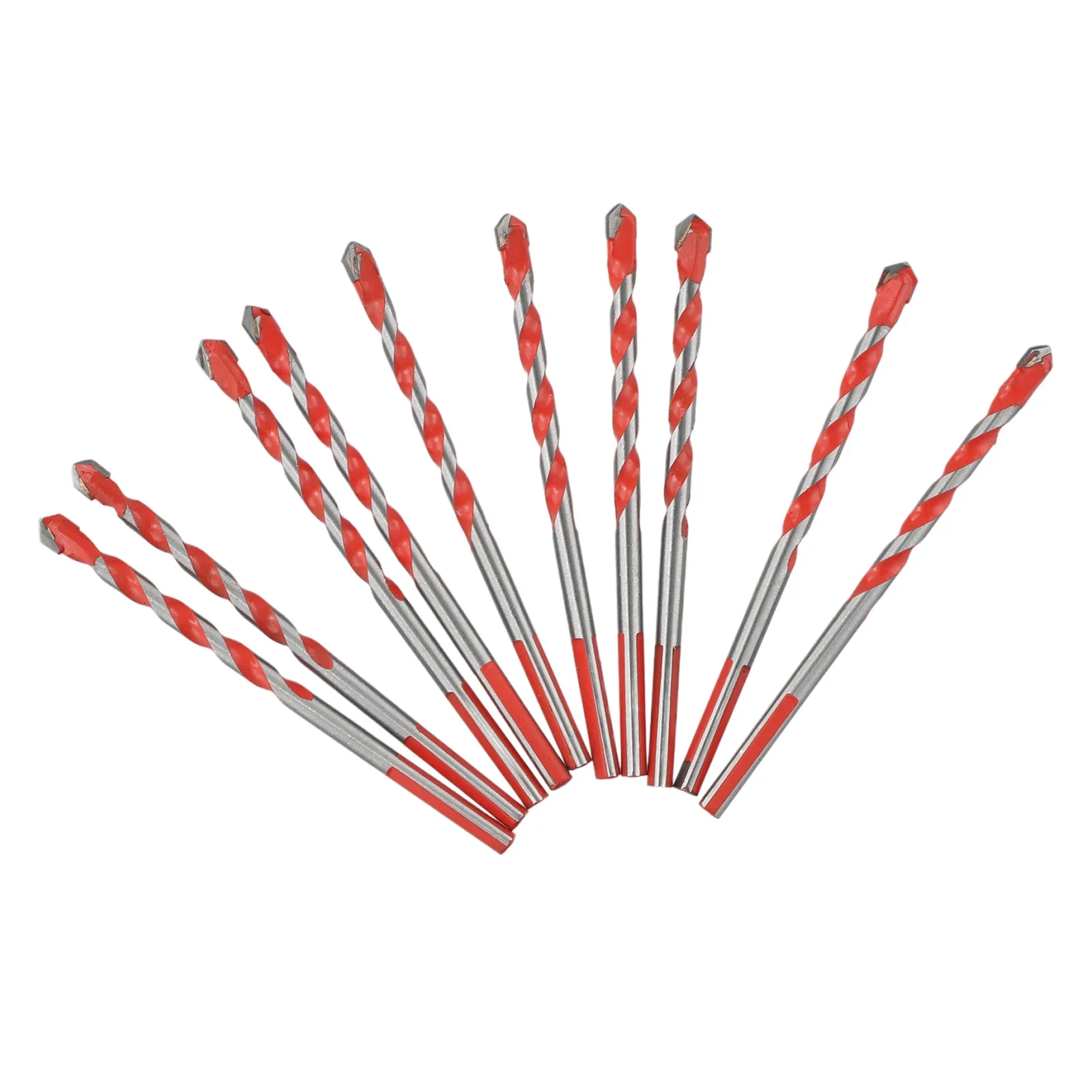 10pcs 6mm Carbide Triangle Drill Bits For Ceramic Wall Steel Wood Glass Punching Hole Working Multifunction Concrete Hole Opener
10pcs 6mm Carbide Triangle Drill Bits For Ceramic Wall Steel Wood Glass Punching Hole Working Multifunction Concrete Hole Opener