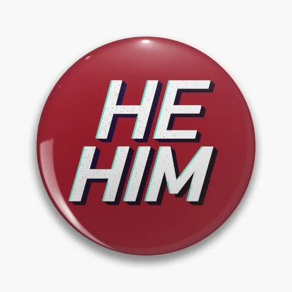 He Him Pronouns Soft Button Pin Women Lover Creative Fashion Badge Cute Hat Gift Clothes Lapel Pin Collar Cartoon Brooch Decor
He Him Pronouns Soft Button Pin Women Lover Creative Fashion Badge Cute Hat Gift Clothes Lapel Pin Collar Cartoon Brooch Decor