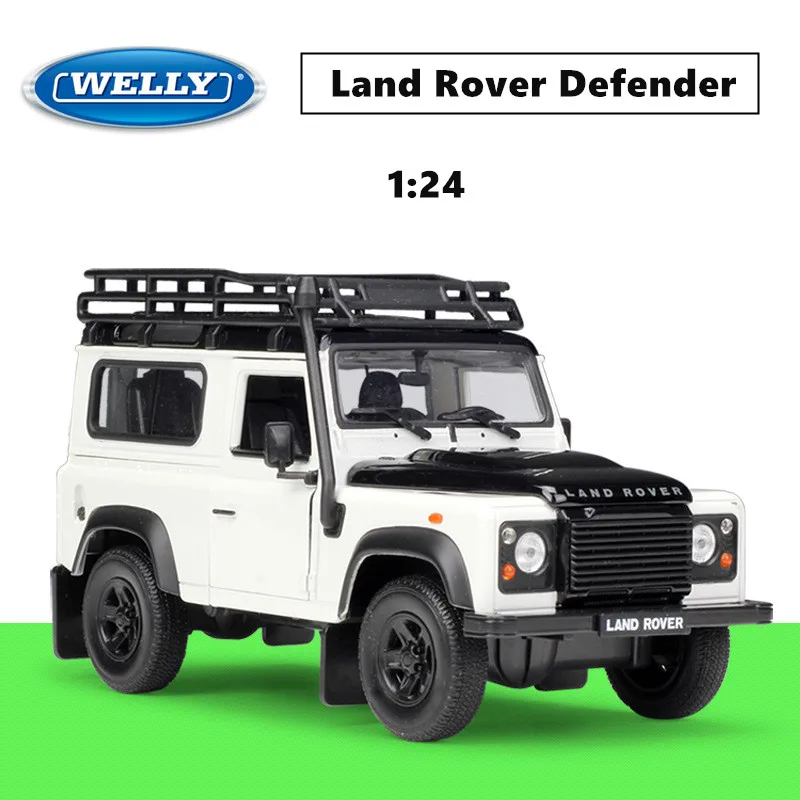 

WELLY 1:24 Land Rover Defender Simulation Alloy Car Model Collection Boy Toy Birthday Gift