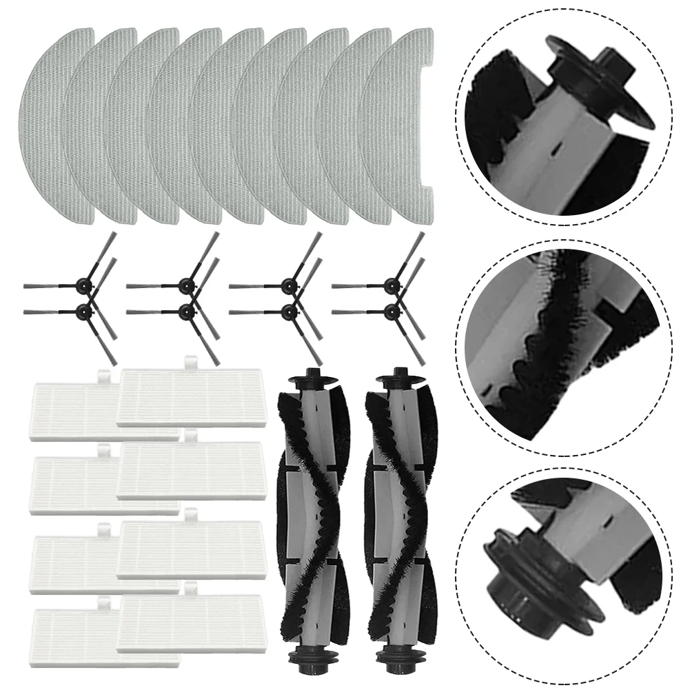 Main Side Brush Hepa Filter Mop Cloth For Vactidy Nimble T7 T8 Replacement Spare Parts Accessories Main Side Brush Hepa Filter
Main Side Brush Hepa Filter Mop Cloth For Vactidy Nimble T7 T8 Replacement Spare Parts Accessories Main Side Brush Hepa Filter