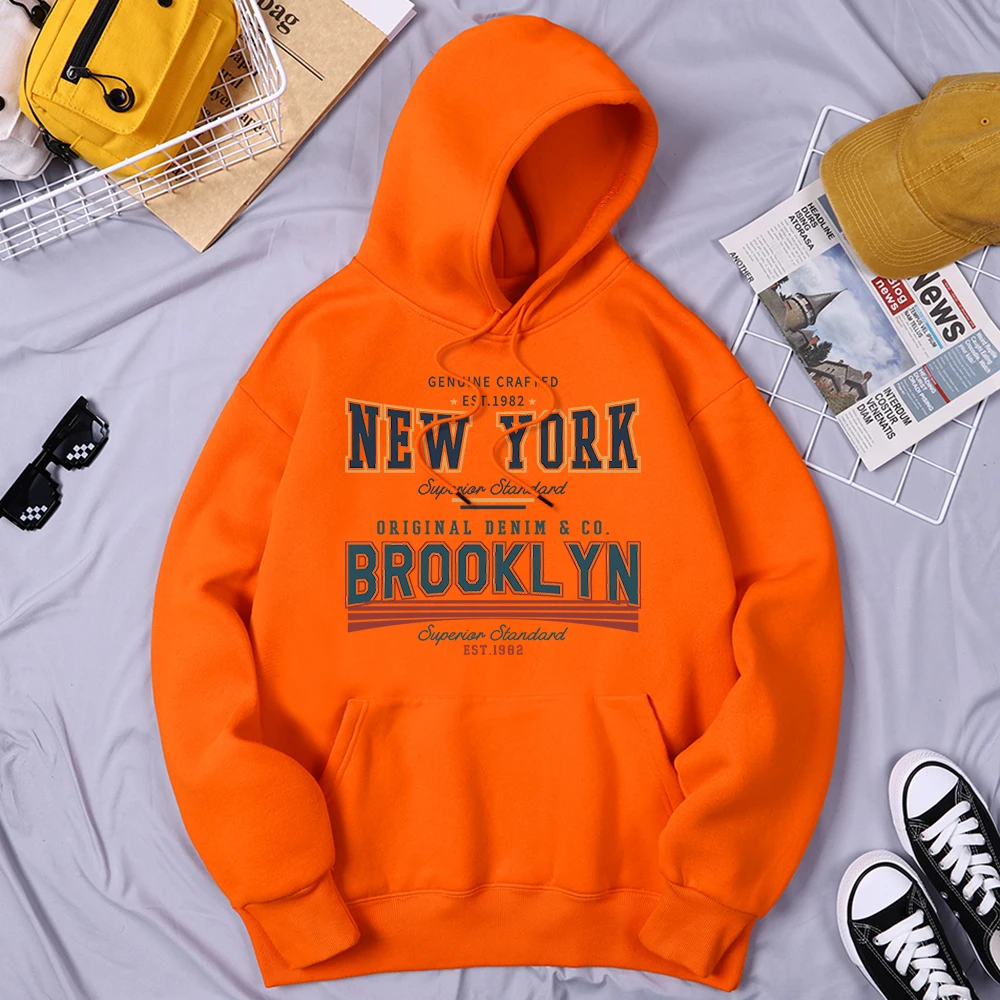 Est.1982 New York Street Letter Personality Pattern Men'S Hooded Designer Fleece Tops Daily Basic Tracksuit Street Warm Hoodie
Est.1982 New York Street Letter Personality Pattern Men'S Hooded Designer Fleece Tops Daily Basic Tracksuit Street Warm Hoodie