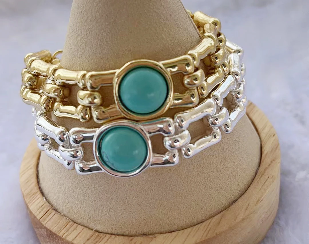 HSC2023 New UNOde50 Fashion Silver Plated 925 Exquisite Fashion High Quality Gemstone Women's Bracelet Romantic Holiday Gift
HSC2023 New UNOde50 Fashion Silver Plated 925 Exquisite Fashion High Quality Gemstone Women's Bracelet Romantic Holiday Gift