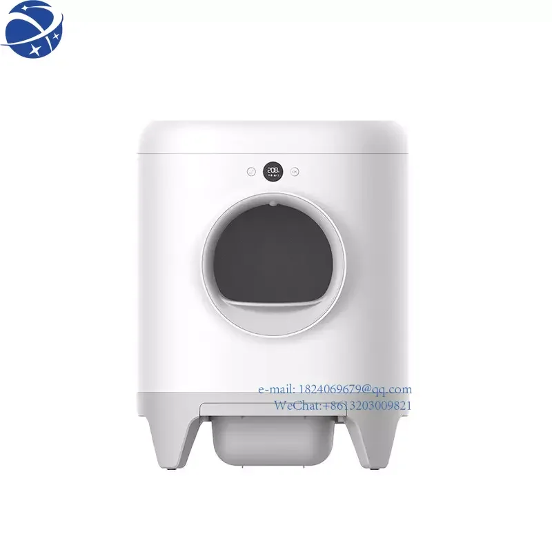 YUN YI2023 New Design Cat Box APP Semi Auto Smart Electric Intelligent Safe 7L Cat Toilet Box.
YUN YI2023 New Design Cat Box APP Semi Auto Smart Electric Intelligent Safe 7L Cat Toilet Box.