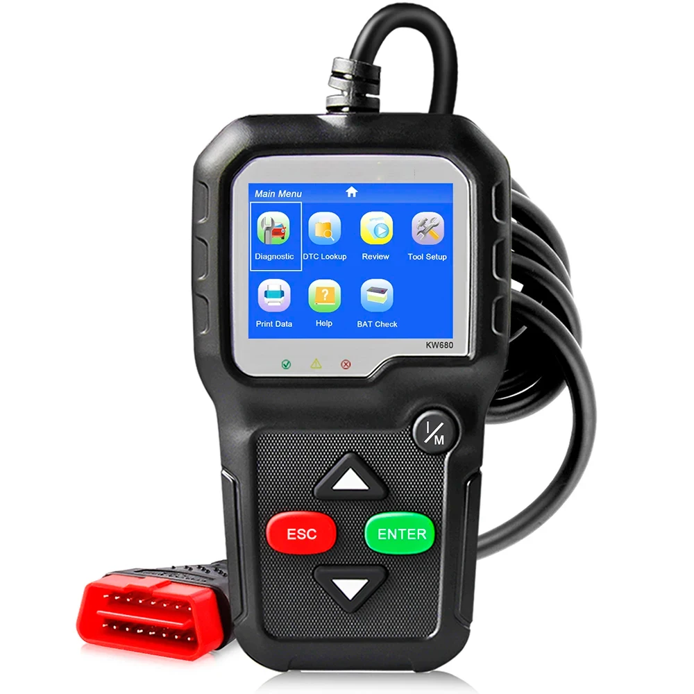 Сканер KONNWEI KW680 OBD2, автоматический диагностический инструмент, полнофункциональный OBD 2, многоязычное считывание кодов ошибок, высокое качество
Сканер KONNWEI KW680 OBD2, автоматический диагностический инструмент, полнофункциональный OBD 2, многоязычное считывание кодов ошибок, высокое качество