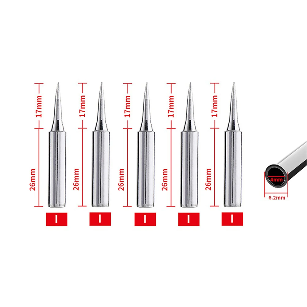 10PCS Soldering Iron Tip Welding Tip Head 900M-T-I/B Lead Free For Hakko Saike 936 937 852d+ 909D Electric Soldering Accessories
10PCS Soldering Iron Tip Welding Tip Head 900M-T-I/B Lead Free For Hakko Saike 936 937 852d+ 909D Electric Soldering Accessories