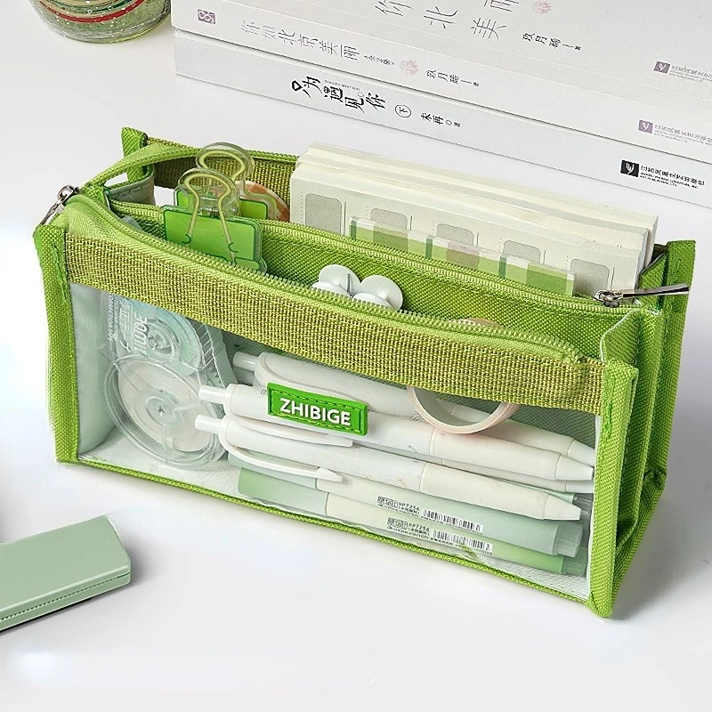Six Layers Large Capacity Pencil Bag Stationery Supplies Aesthetic Transparent Pen Case Girl Zipper Pencil Pouch School Supplies
Six Layers Large Capacity Pencil Bag Stationery Supplies Aesthetic Transparent Pen Case Girl Zipper Pencil Pouch School Supplies