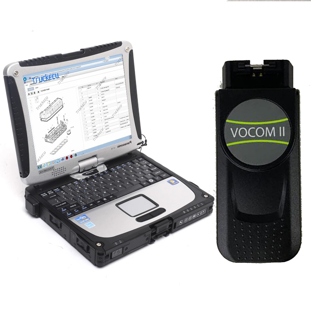 for VOCOM II 88894200 Heavy Duty Truck Diagnostic Tool VOCOM 2 mini for vocom truck diagnostic tool+CF19 laptop
for VOCOM II 88894200 Heavy Duty Truck Diagnostic Tool VOCOM 2 mini for vocom truck diagnostic tool+CF19 laptop