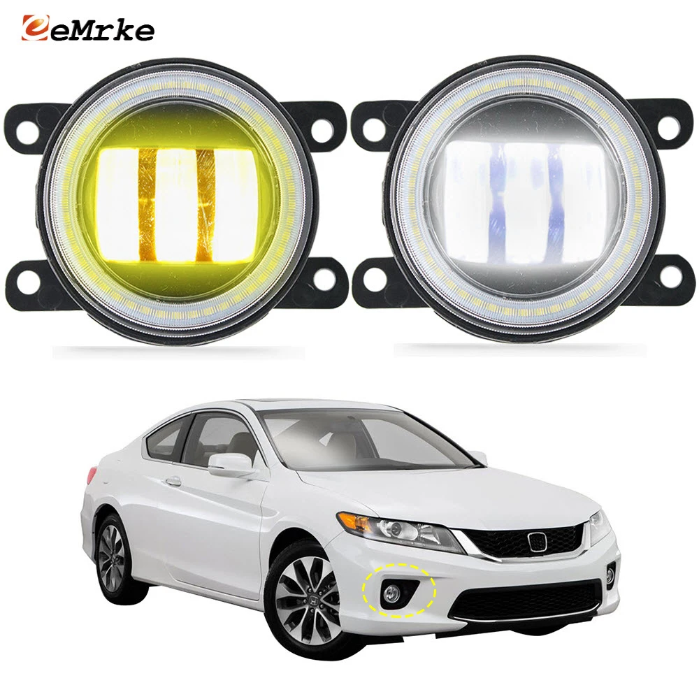 Led Light Assembly Car Fog Lamp Front Headlight Lens Angel Eye DRL Daytime Running Lights for Honda Accord Coupe 2013 2014 2015
Led Light Assembly Car Fog Lamp Front Headlight Lens Angel Eye DRL Daytime Running Lights for Honda Accord Coupe 2013 2014 2015