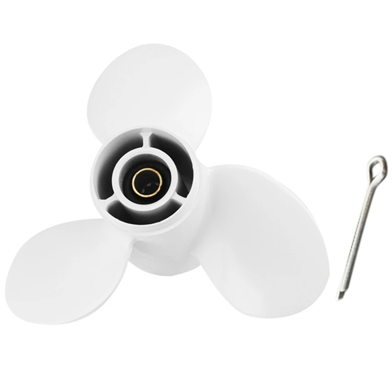 For Yamaha 9.9Hp 15Hp 20Hp Outboard Propeller 9 1/4X11 Boat Motor Screw Ship Marine Engine Parts 3 Blade 8 Spline
For Yamaha 9.9Hp 15Hp 20Hp Outboard Propeller 9 1/4X11 Boat Motor Screw Ship Marine Engine Parts 3 Blade 8 Spline