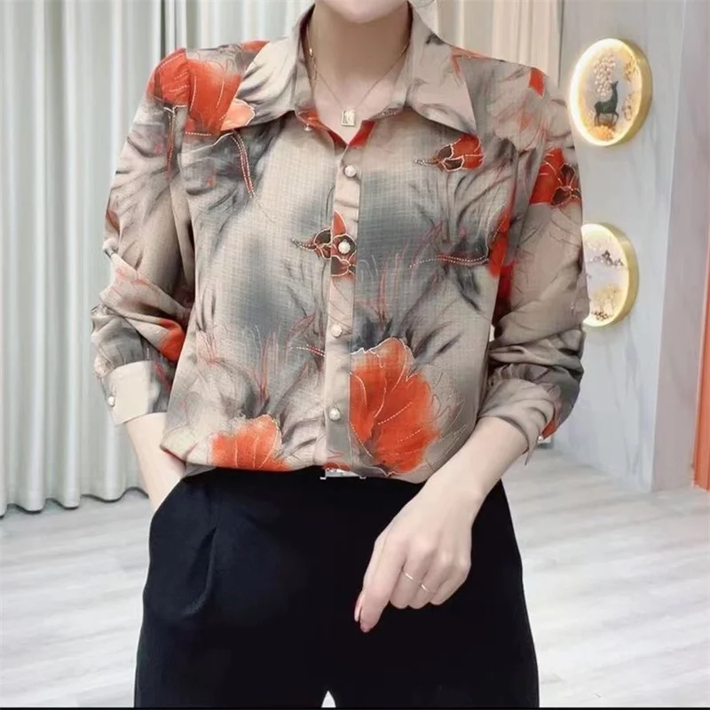 Woman Spring Autumn Style Blouses Shirts Lady Casual Long Sleeve Stand Collar Letter Printed Blusas Tops DD9485
Woman Spring Autumn Style Blouses Shirts Lady Casual Long Sleeve Stand Collar Letter Printed Blusas Tops DD9485