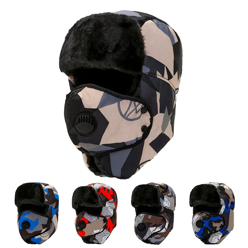 Men's Winter Trapper Aviator Trooper Earflap Warm Russian Hat Waterproof Ski Hat Bomber Cap Unisex Ear Protectors Earflap Hat
Men's Winter Trapper Aviator Trooper Earflap Warm Russian Hat Waterproof Ski Hat Bomber Cap Unisex Ear Protectors Earflap Hat