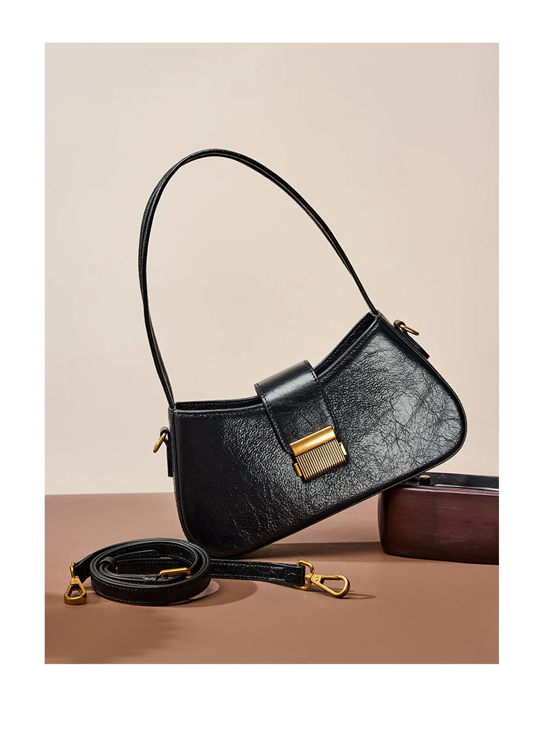 2023 New Summer French Stick Bag Simplified Underarm Bag Cowhide Women's Shoulder Bag Fashionable
2023 New Summer French Stick Bag Simplified Underarm Bag Cowhide Women's Shoulder Bag Fashionable