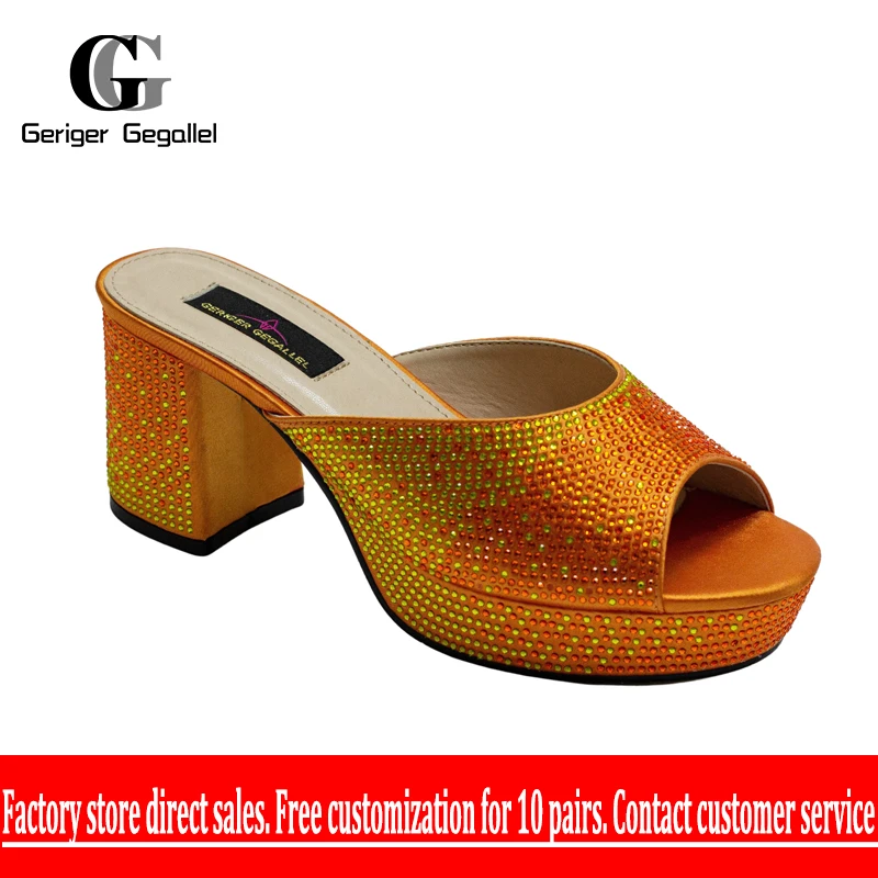 Open Toe Designer Chunky Mules Bling Bling Starry High Heels for Party Women Lady Platform Shoes 2023 NEW Designer Mules Sandal
Open Toe Designer Chunky Mules Bling Bling Starry High Heels for Party Women Lady Platform Shoes 2023 NEW Designer Mules Sandal
