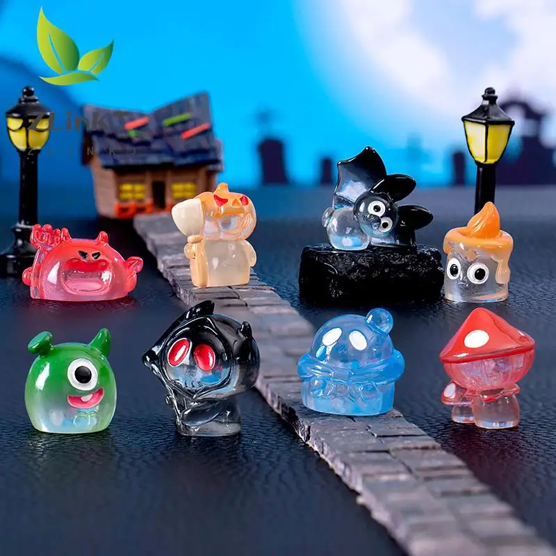 Mini Halloween Monster Crystal Ball Ornament One-eyed/Pumpkin Monster Bat Micro Landscape Decor Dollhouse Miniature Toy
Mini Halloween Monster Crystal Ball Ornament One-eyed/Pumpkin Monster Bat Micro Landscape Decor Dollhouse Miniature Toy